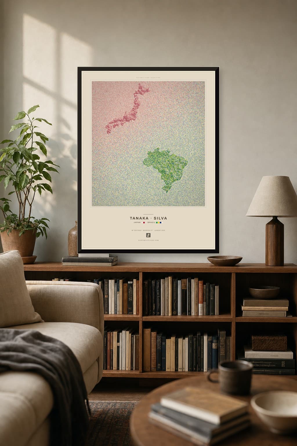 Thank-you parents — Japan and Brazil print